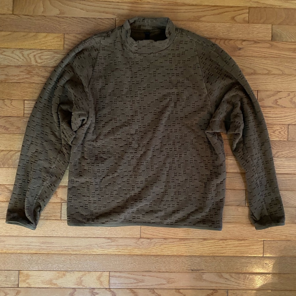 lululemon athletica Brown Mock Neck Sweater